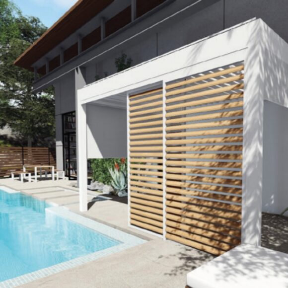 Claustra Bois Pergola