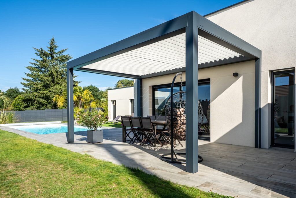 Réalisation pergola Victoria Light au Mans